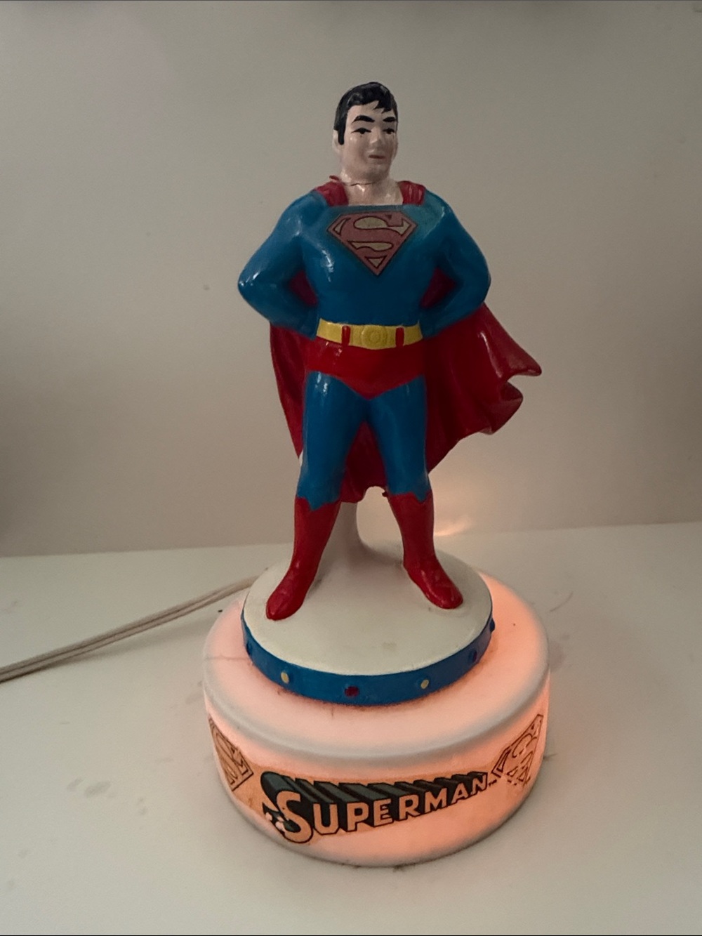 DC Comics Superman 1978 Night Lamp